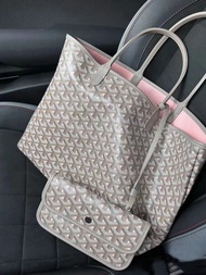 309Yitongchuan goyard bag 2024 กระเป๋าผู้หญิงรุ่นใหม่สำหรับฤดูร้อน Y กระเป๋าคุณแม่สะพายไหล่แบบพกพาขนาดใหญ่พิมพ์ลายตัวอักษร