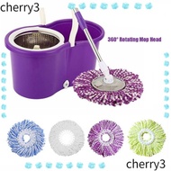 CHERRY3 Mop Head Kitchen Supplies 360° Rotating Household Microfiber Brush