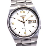 送料無料 SEIKO セイコー 5 自動巻 男性用腕時計 Day/Date 21石 Ref.7S26-3130 Cal.7S26A 手錶 古董錶 復古手錶