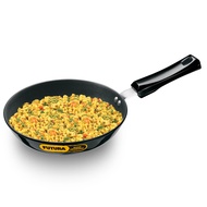 Hawkins Futura 20 cm Frying Pan Hard Anodised Fry Pan Induction Frying Pan Small Frying Pan Black (I