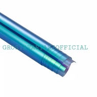 CHAMELEON Headlamp Sticker 30X50CM - Lightbiru