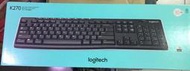 ...點子電腦-北投...全新◎LOGITECH羅技K270 ◎無線鍵盤 unifying接收器650元