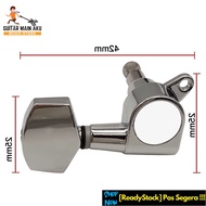 6pcs Guitar string enclosed tuner electric guitar tuner acoustic/folk guitar 3R3L tuning plug