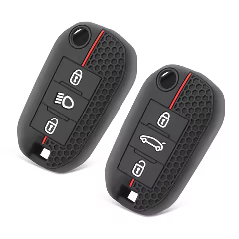 Silicone Car Key Fob Case For Opel Corsa D E F Mokka 2024 Grandland X Cap Combo For Citroen C5 Aircr