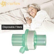 CURTES Bacterial Viral Filter Environmental Breathing Apnea Sleeping For CPAP BiPAP Sleep Apnea Snore Breathing Mask Tube