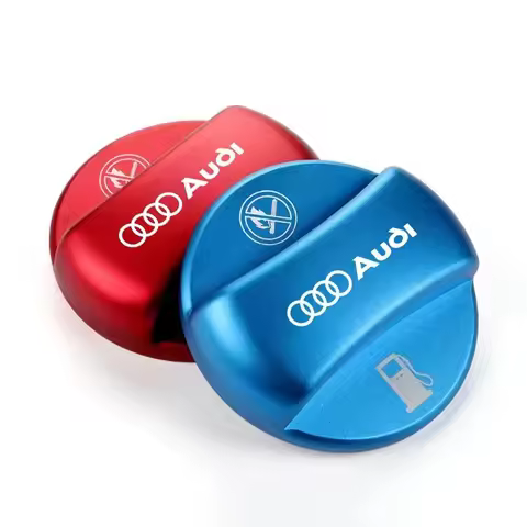 2025 Hot 3D Metal Tank Cover Fuel Tank Air Cap Trim For Audi A5 A3 A4 Q5 A1 A2 A6 A7 A8 Q1 Q2 Q3 Q4 