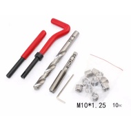 15Pc THREAD RETHREAD REPAIR TOOL SET CAR TOOLS M10*1.25
