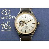 Orient Star RE-AT0201G00B Classic Semi Skeleton Leather Automatic Men's Watch