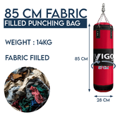 Punching Bag Fabric Filled 85cm 100cm 120cm 150cm