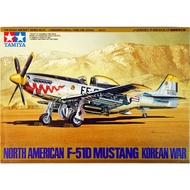 Plastic Model Assembly TAMIYA Scale 1/48 North American F-51D Mustang korean war (61044)
