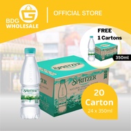 ✤Spritzer Natural Mineral Water 24 x 350ml✹