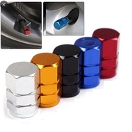 MKR Penutup Tiub Tayar Aluminum Aloy Tyre Valve Cap Nut Caps Motor Tyre / Car Kereta / Bicycle Universal With Leak Seal