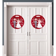 3D Happy Letter Decorating Wedding Room, Flower Car, Cartoon Wedding II DMAX777