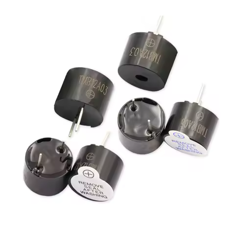 10pcs Active Buzzer 3V/5V/12V TMB12A03 TMB12A05 TMB12A12 Magnetic Long Continous Beep Tone 12095 12*