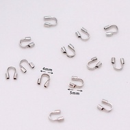50 pcs 4*5mm Wire Protectors Ushape 18k