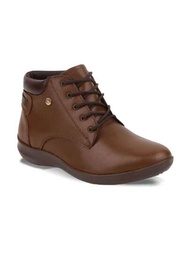 Botin Mujer Confort Comodo Piel Genuina Color Shedron