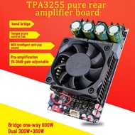 Zk-3002 300w+300W Tpa3255 Pure Post-Level Digital Power Amplifier Board High Stereo Bridge Mono