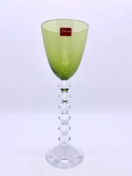 Baccarat 法國巴卡拉織女星香檳杯  橄欖綠色 尺寸：23 x 8 cm Baccarat French Baccarat Vega champagne flute olive green Di