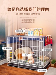 Rabbit Cage Encrypted Special Rabbit Cage Home Large Guinea Pig Pet Breeding Cage Outdoor Dwarf Rabb