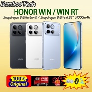 HONOR WIN Snapdragon 8 Elite Gen 5 / HONOR WIN RT Snapdragon 8 Elite 6.83" 185Hz 10000mAh 100W Honor