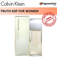 Calvin Klein Truth EDP for Women (100ml) Eau de Parfum cK Pour Femme True Silver [Brand New 100% Authentic Perfume/Fragrance]