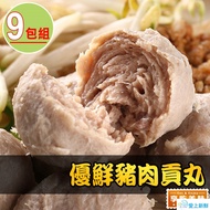 【最愛新鮮】_優鮮豬肉貢丸9包組(300g/包)
