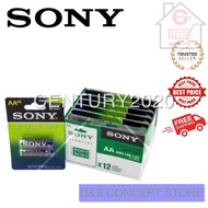 SONY Battery AA Alkaline AA Batteries LR6 1.5V 12cards per box