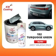 KW 2k Paint Proton EMas7 152 Turqnoise Green  Cat Kereta Proton EMas7 152 Turqnoise Green Cat 2k Car