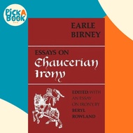 [100% Original Books] - Essays on Chaucerian Irony by Earle Birney (paperback)