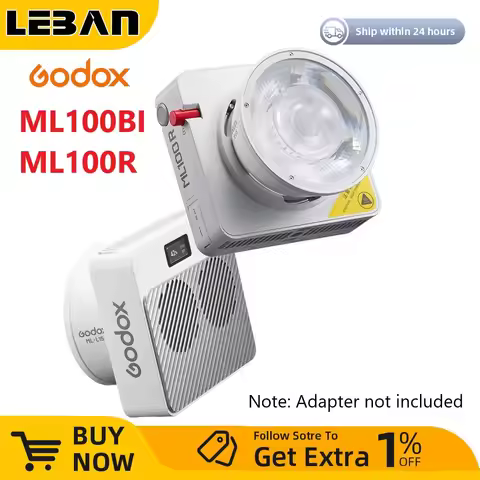 Godox ML100BI ML100R Full Color LED Video Light Portable RGB Pocket Fill Light for Camera Outdoor Ph