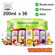 AIR KOTAK, JUS BUAH ASLI 200ml x 36 (1 carton)