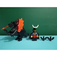 Lego castle knight Dragon with minifigures