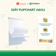 Flipchart Paper A1/A0 - Flipchart Clip Paper 20/50 sheets - Table World - A1:594x841mm, A0:841x1189m