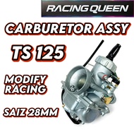 RACING CARBURETOR TS125 28MM (SENANG SETTING) CARB KARB TS EX5 DREAM WAVE RACING KARBURETOR TS125