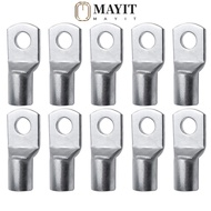 MAYIT 10Pcs Wire Nose Terminal Crimp 16-35mm2 SC16-6 SC25-6 SC35-6 Durable Lugs Ring