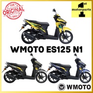 [100% ORI WMOTO] ES125 N1 BODY COVER SET WITH STRIPE STICKER COVER SET ORIGINAL WMOTO