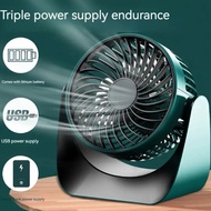 Rechargeable Fan USB 3 Speed Desktop Fan Portable Cooling Table Fan Mini Fan Folding Q20