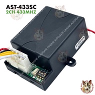 AST 433 SC  AUTOGATE REMOTE CONTROL 2CH 433MHz ( RECEIVER / REMOTE CONTROL  )