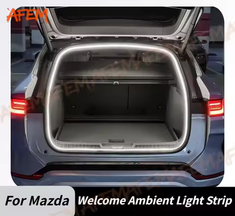 For 2025 Mazda EZ6 EZ60 CX30 Trunk Flowing Ambient Light Strip Welcome Waterfall Cargo Illumination 