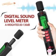 EUCALYTUSMY Sound Level Meter, Digital Display 30-130dB Noise Meter, Professional 125Hz-8KHz Windpro