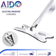 Living X-Shape Automatic Floor Mop Ultra Mop Flat Mop Flexible Floor Mop Automatic Wringing