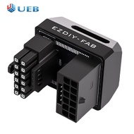 16 Pin GPU Power Connector Pcie 5.0 Power Adapter GPU Male To Female Connector for 12+4pin RTX 3090T