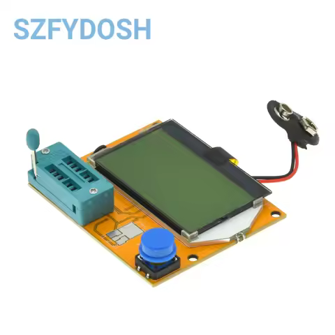 1pcs LCR-T4 ESR Meter Transistor Tester Diode Triode Capacitance SCR Inductance New Drop Ship