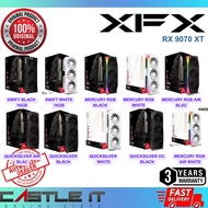 XFX Radeon RX 9070 XT Swift Mercury Quicksilver Magnetic Air 16GB GDDR6 Triple Fan Gaming Graphics C