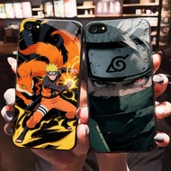 HW-19 Kakashi Anime Glass KACA Casing for iphone 6 XR 8 XS 6S SE X 7 Max Plus 2020 2022