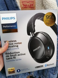 Philips wireless active noise canceling 藍牙耳機 bluetooth  飛利浦 SHB9850NC house warming giff