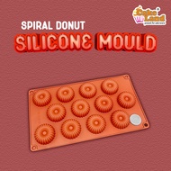 CAKE LAND Silicone Mould - Spiral Donut