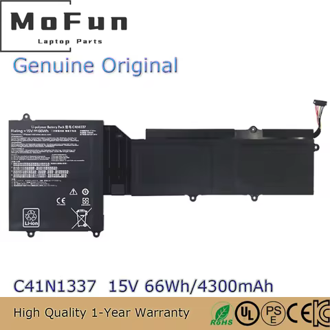 New Original C41N1337 15V 66Wh Notebook Battery for Asus Portable AiO PT2001 PT2002 PT2002-C1 0B200-
