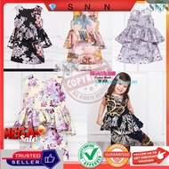 💎SNN 1-4 KIDS PEPLUM RANIA DHIA BAJU PEPLUM BABY Girls Viral Peplum Batik Kids Clothing Sleeveless Dress BABY KURUNG
