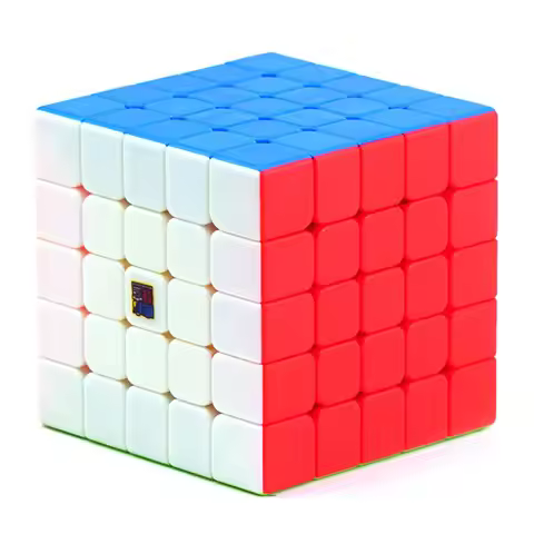 MFJS Meilong 5X5 Stickerless Speed Cube Moyu Mofang Jiaoshi 5X5X5 Magic Cube